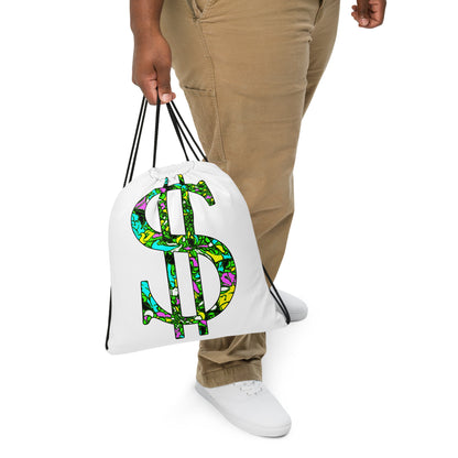 B.D.S. Drawstring money bag