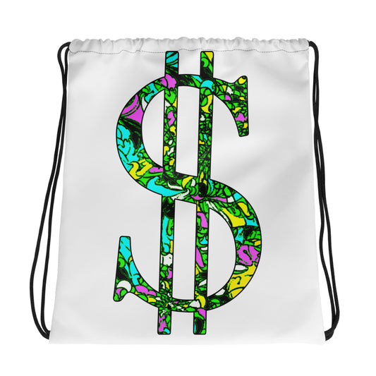 B.D.S. Drawstring money bag