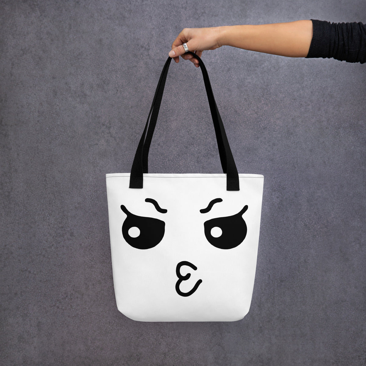 Annoyed Tote bag