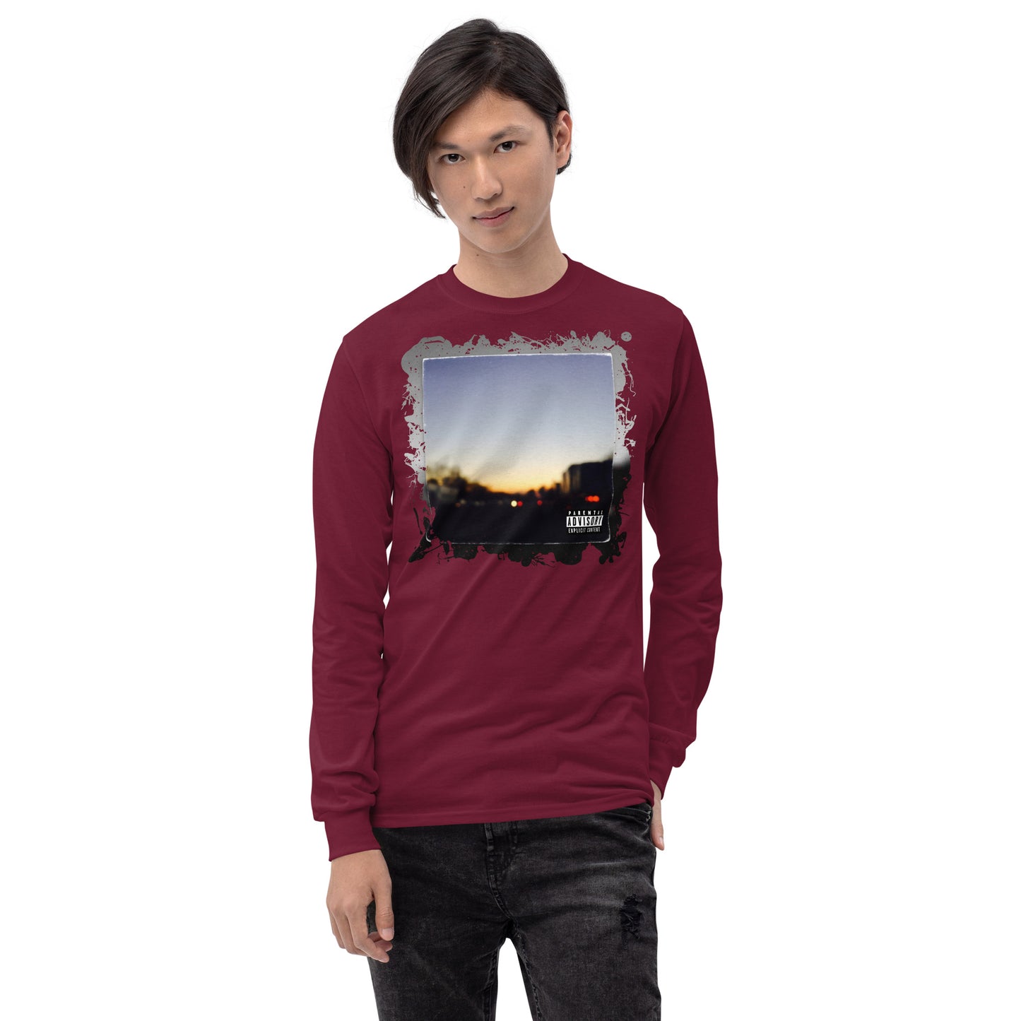 Blurry. Men’s Fit Long Sleeve