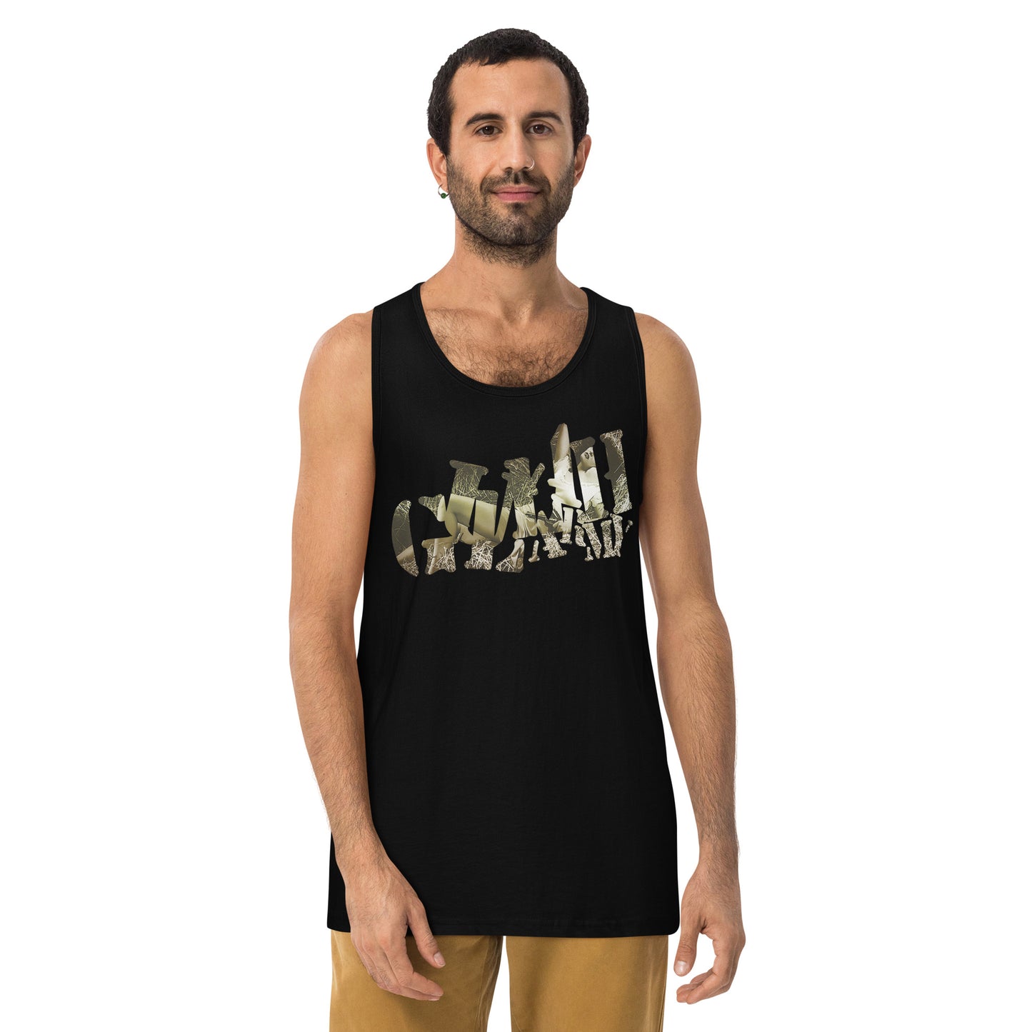 Pin-up #3 tank top Men's Fit