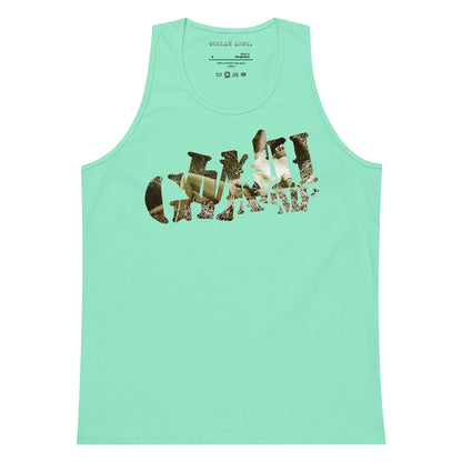 Pin-up #3 tank top Men's Fit