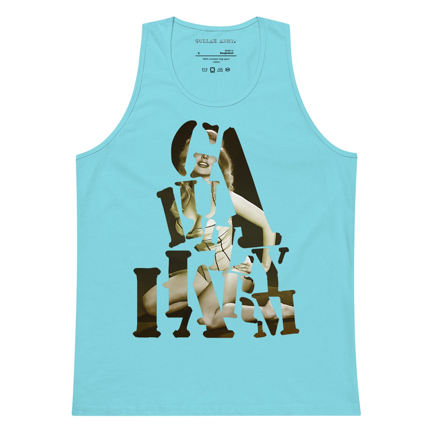 Pin-up #1 tank top Men's Fit