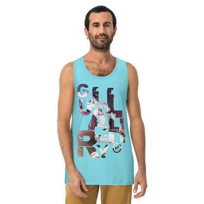 Pin-up #2 tank top Men's Fit