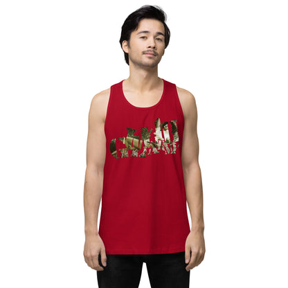 Pin-up #3 tank top Men's Fit