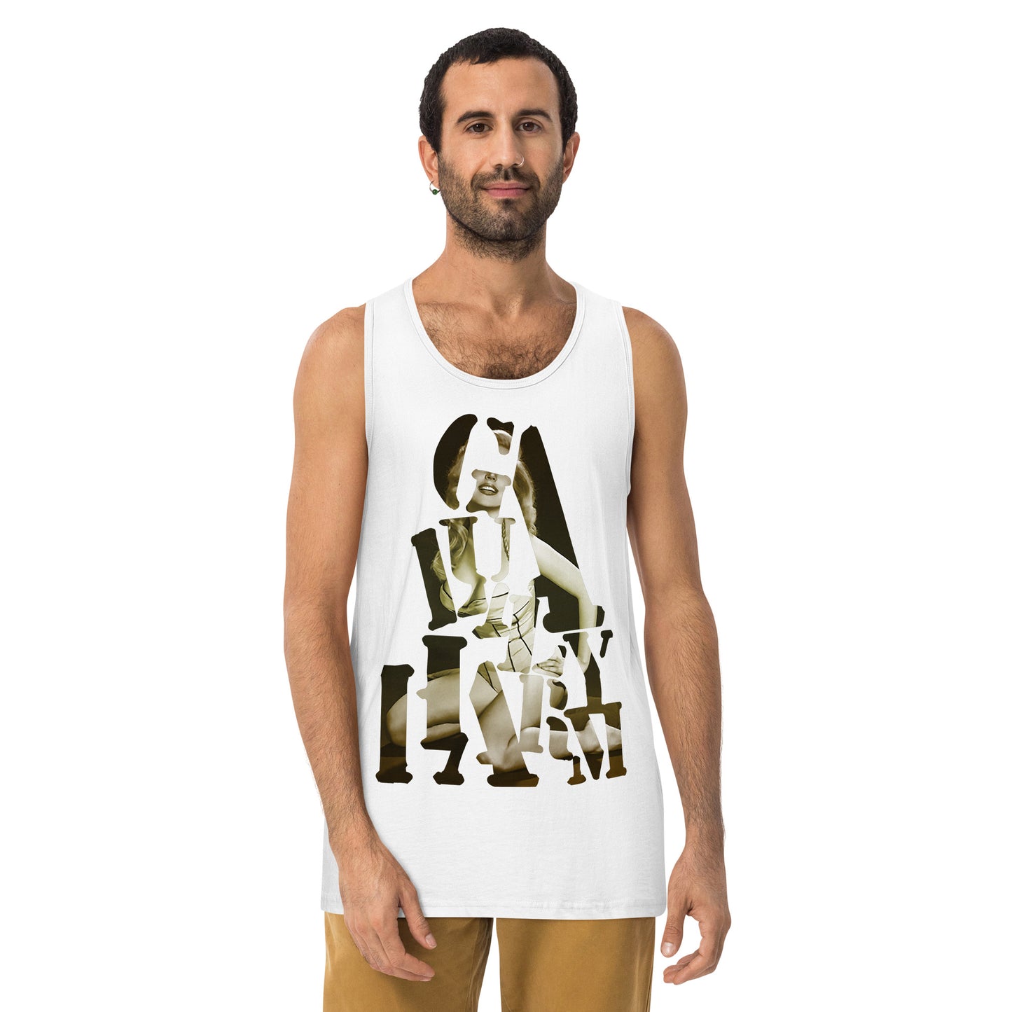 Pin-up #1 tank top Men's Fit