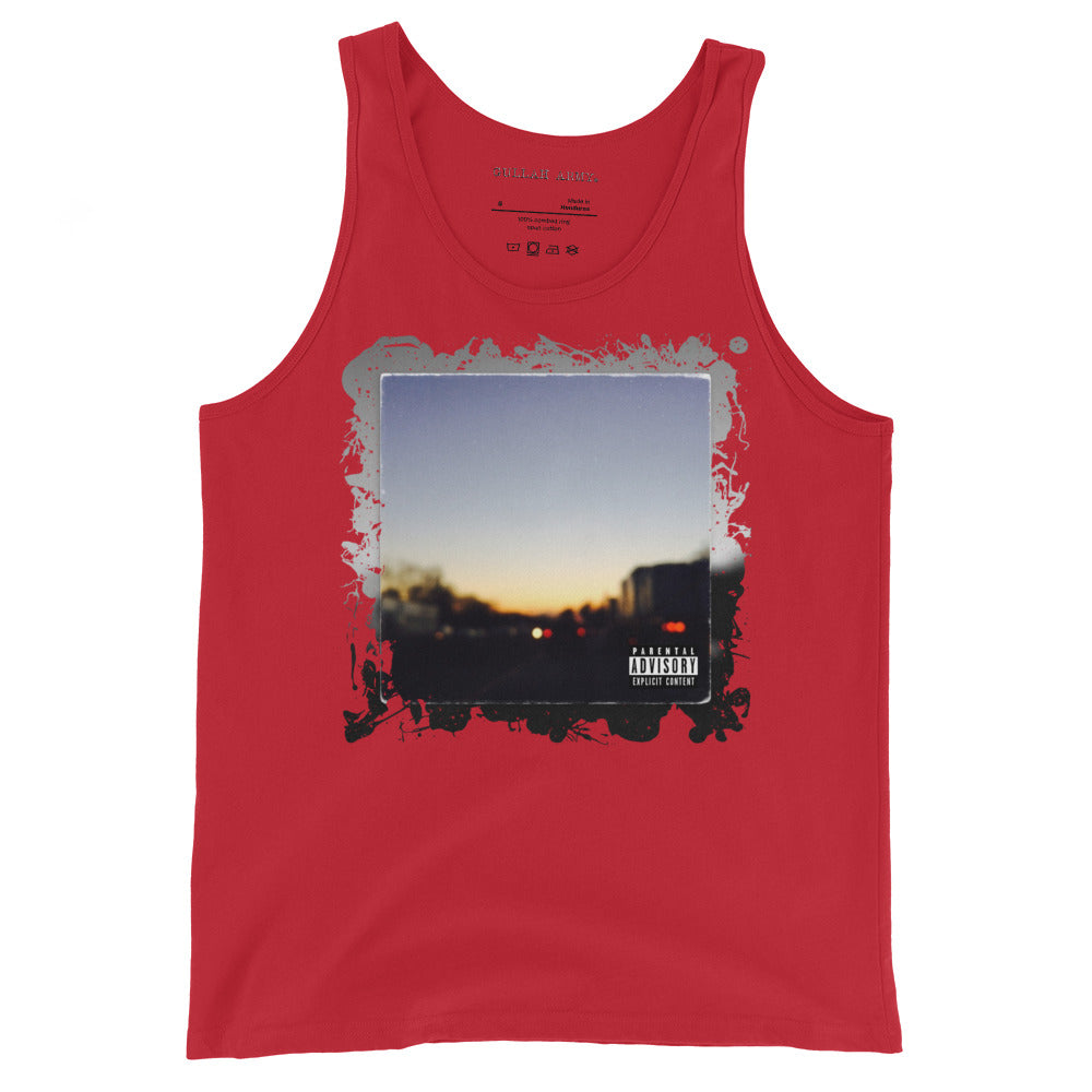 Blurry. Men's Fit Tank Top