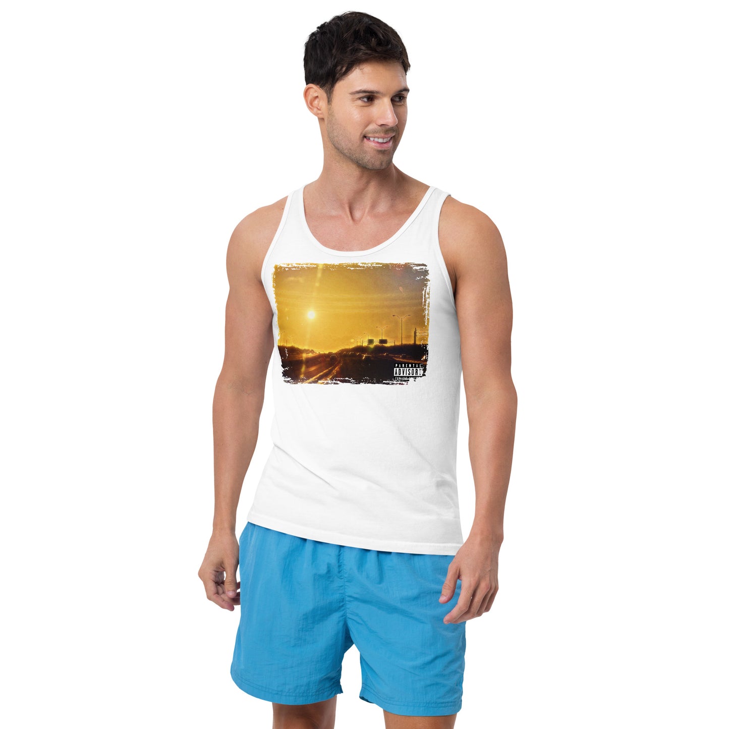 True. Men's Fit Tank Top