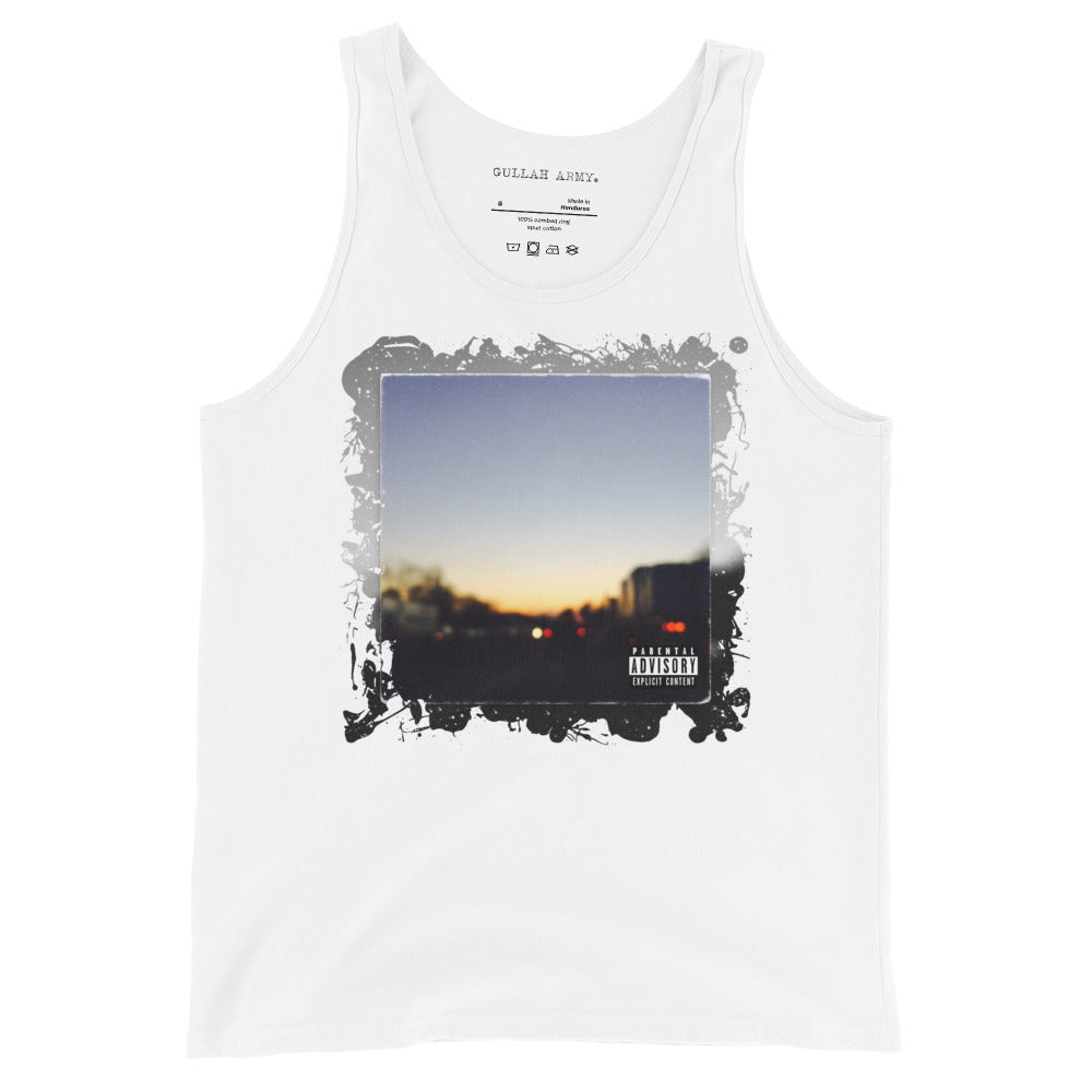 Blurry. Men's Fit Tank Top