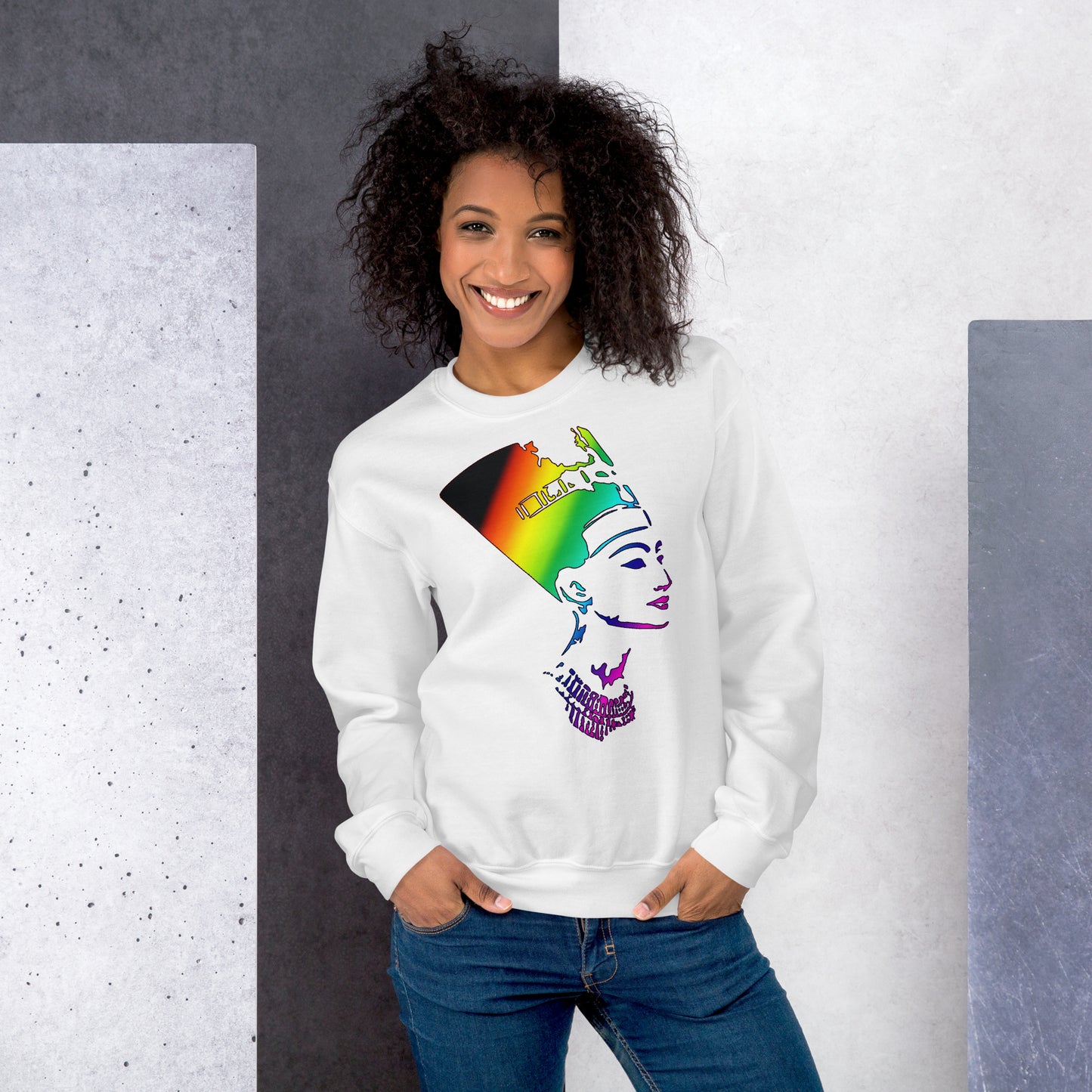 Nefertiti Sweatshirt Unisex Fit