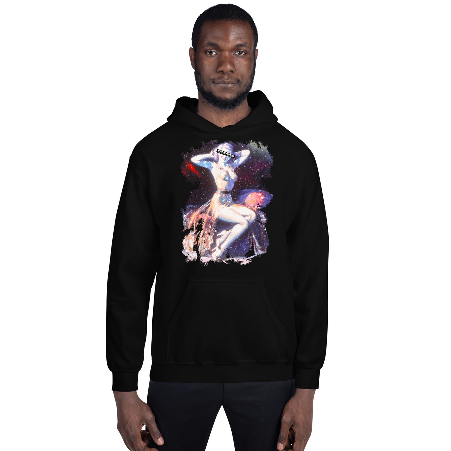 Censored Star Unisex Hoodie