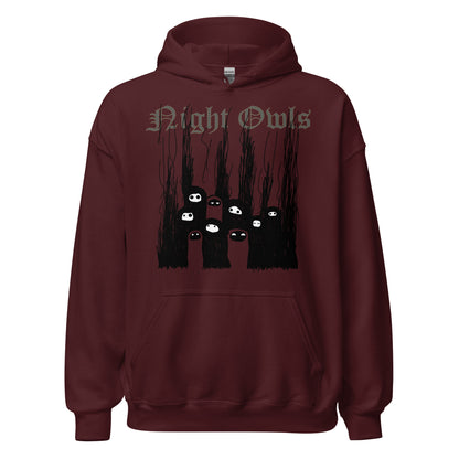 Night Owls Hoodie Unisex Fit