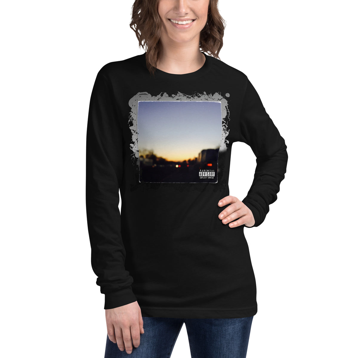 Blurry. Women's Fit Long Sleeve