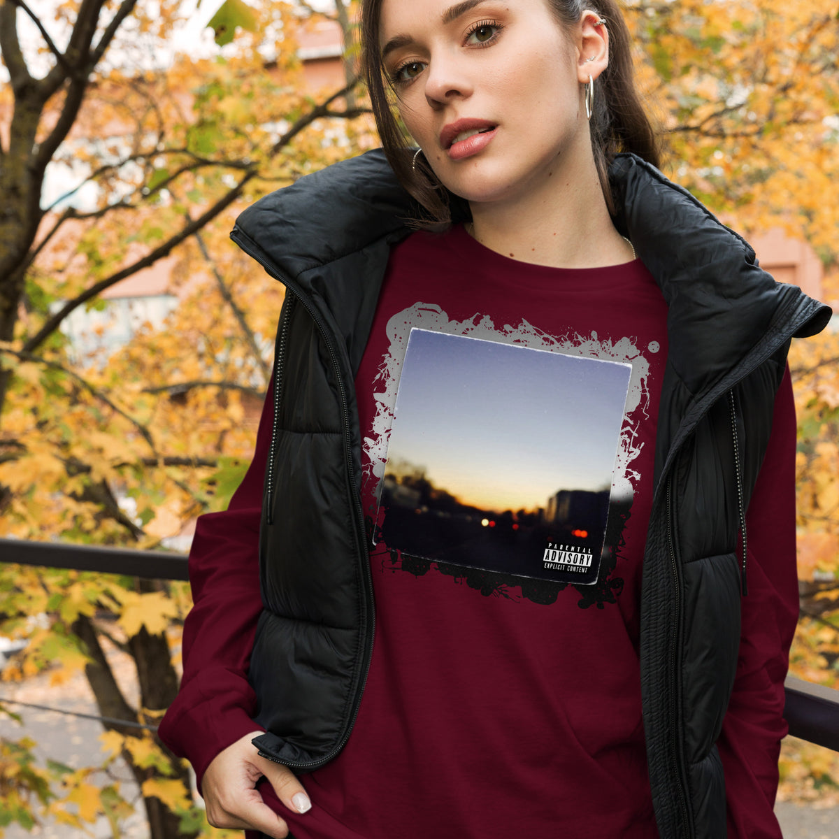 Blurry. Women's Fit Long Sleeve