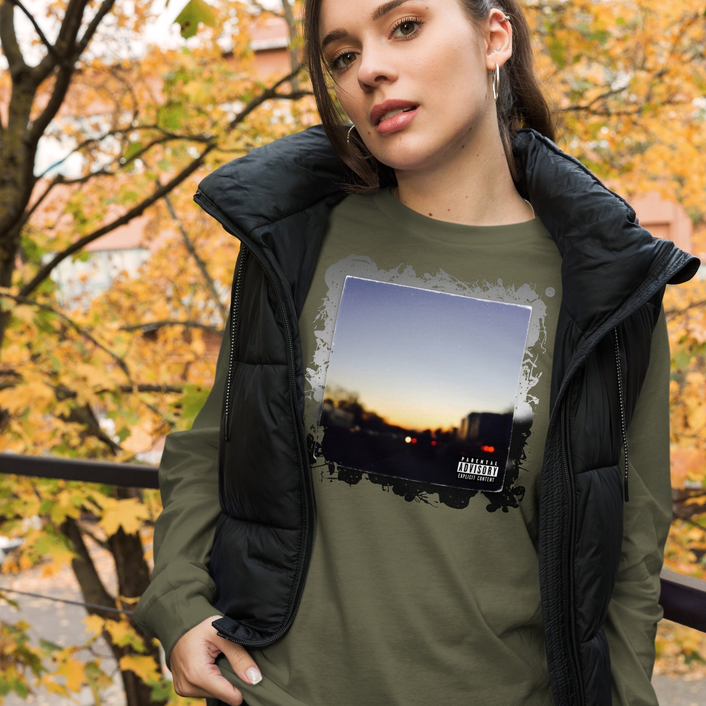 Blurry. Women's Fit Long Sleeve