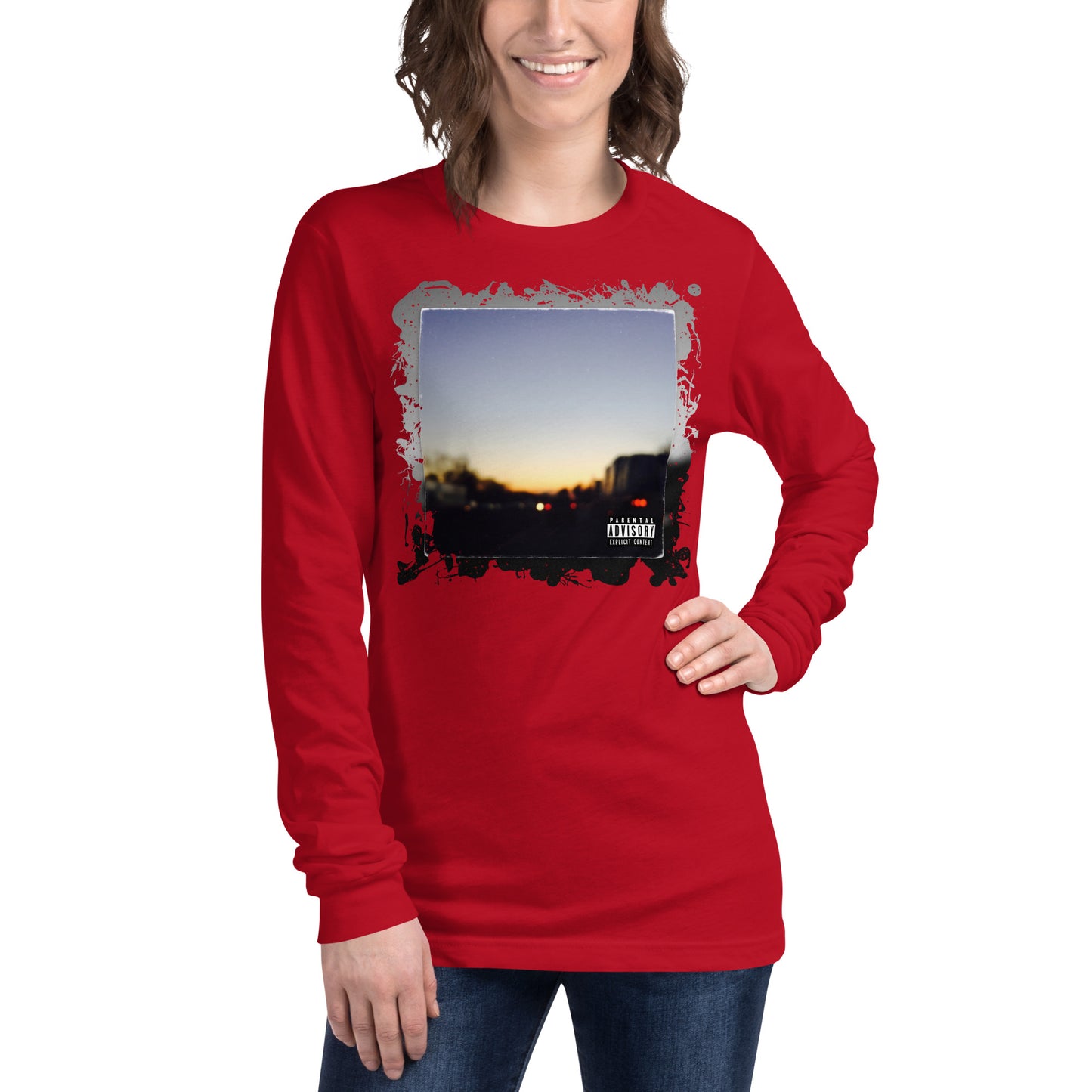 Blurry. Women's Fit Long Sleeve