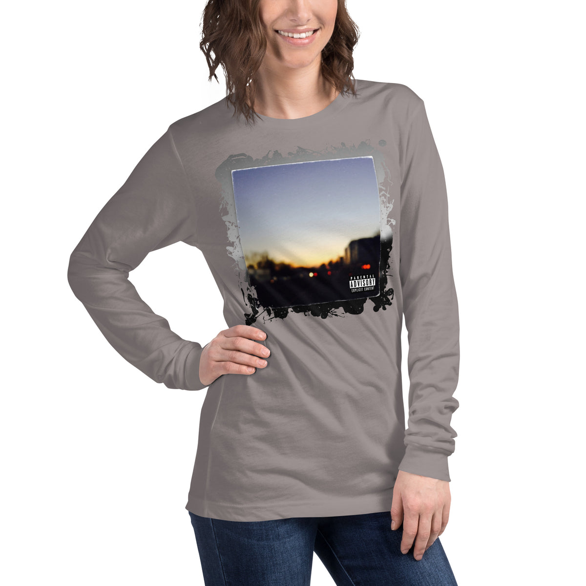 Blurry. Women's Fit Long Sleeve