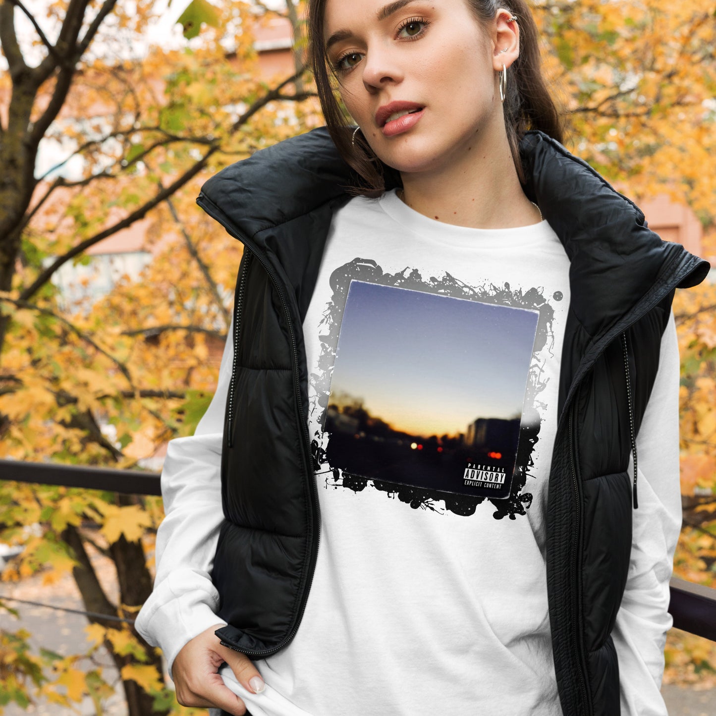 Blurry. Women's Fit Long Sleeve