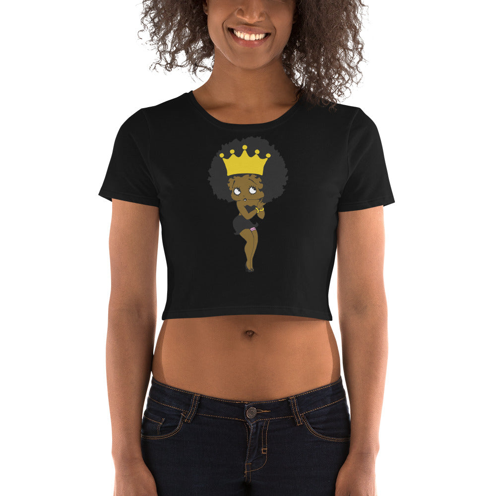 Queen B. Crop Tee