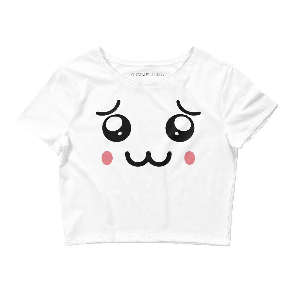 Kitty Eyes Crop Tee