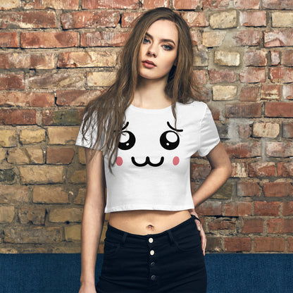 Kitty Eyes Crop Tee