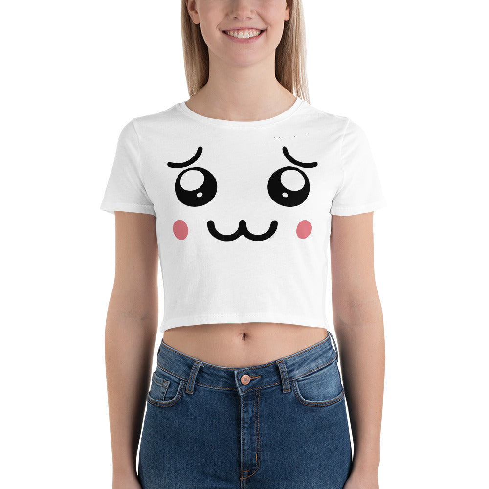 Kitty Eyes Crop Tee