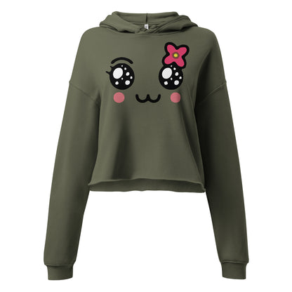 Flower Child Crop Hoodie