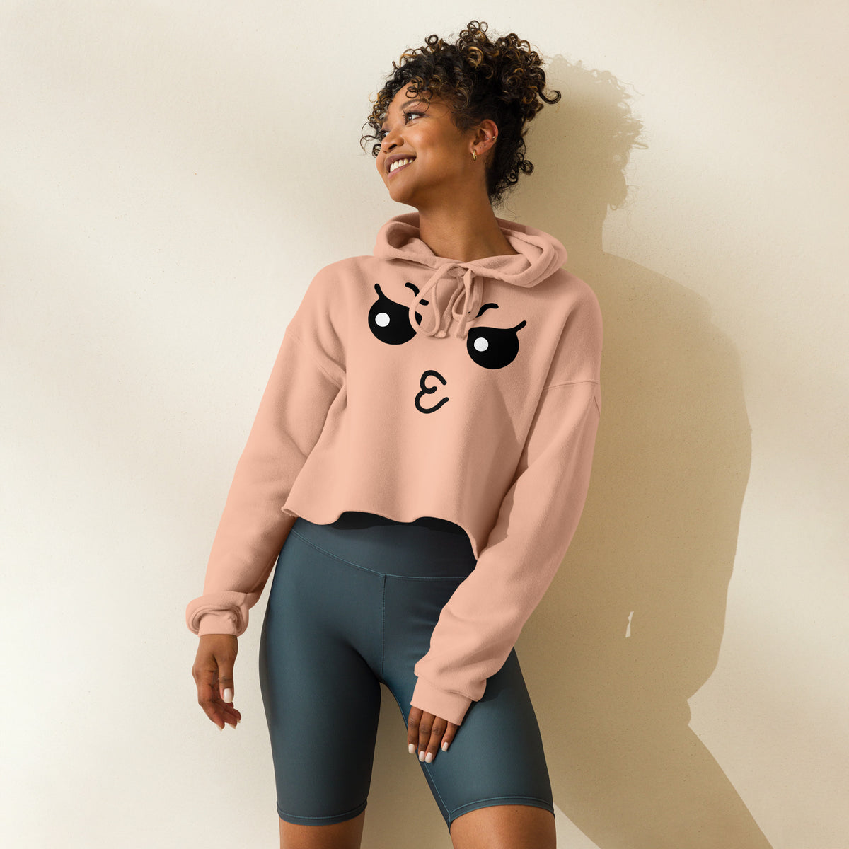 Annoyed Crop Hoodie