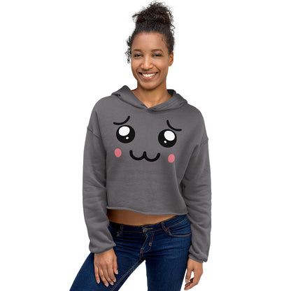 Kitty Eyes Crop Hoodie