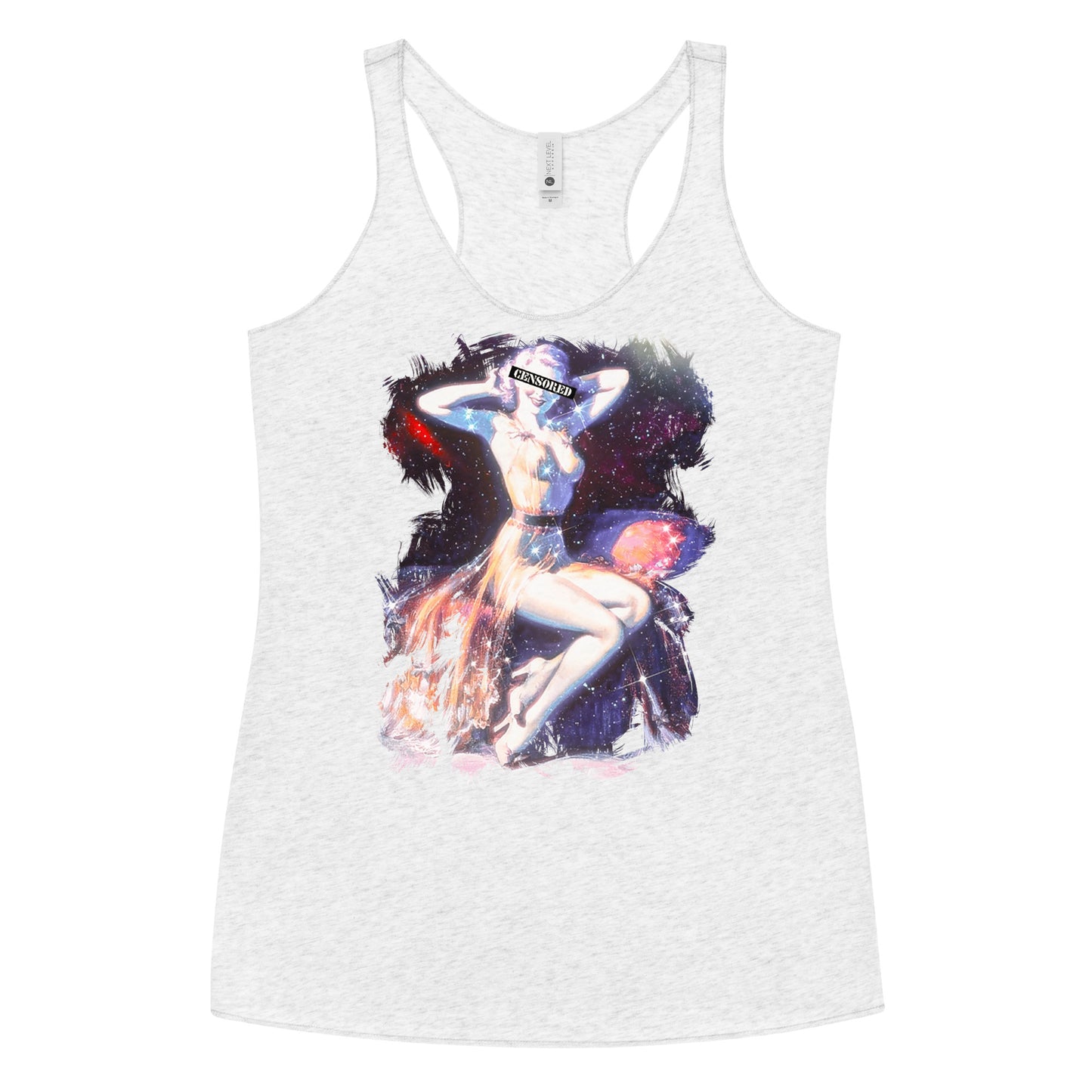 Censored Star Tank Top Women's Fit