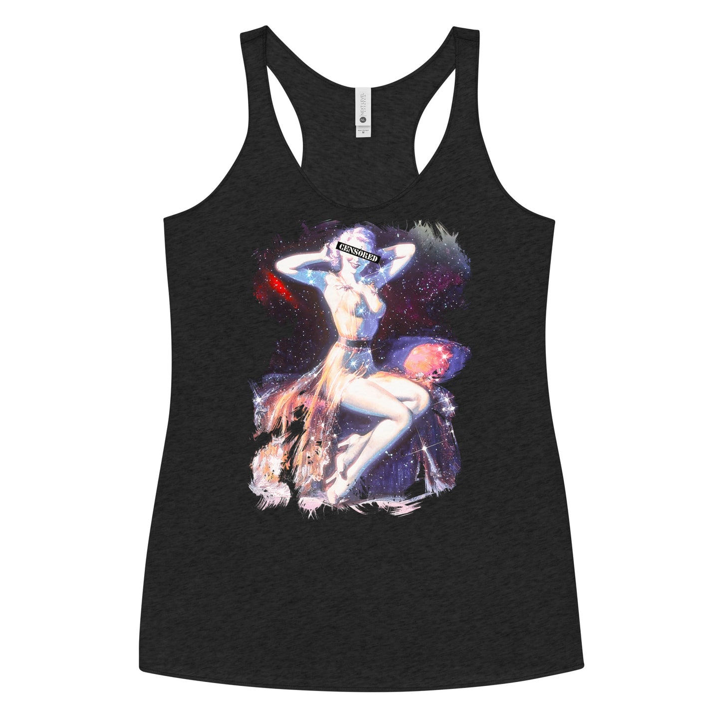 Censored Star Tank Top Women's Fit